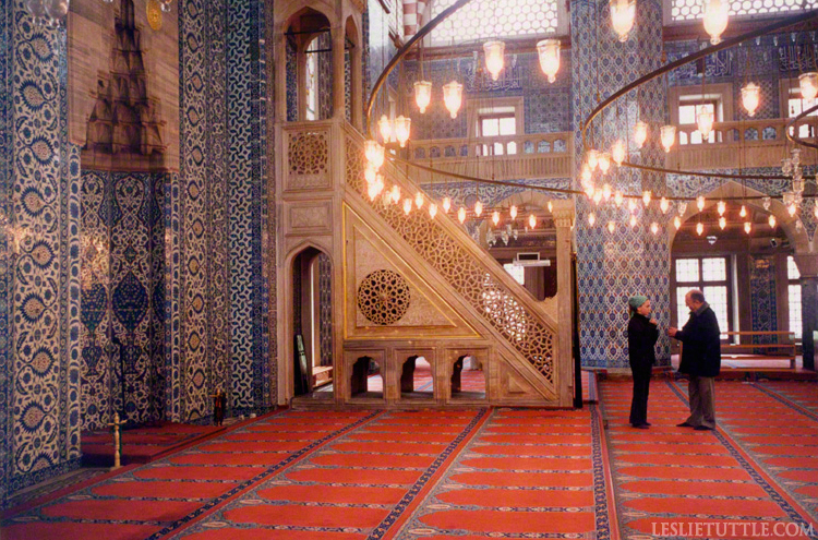 Rustem Pasha Mosque Iznik Tiles Turkish