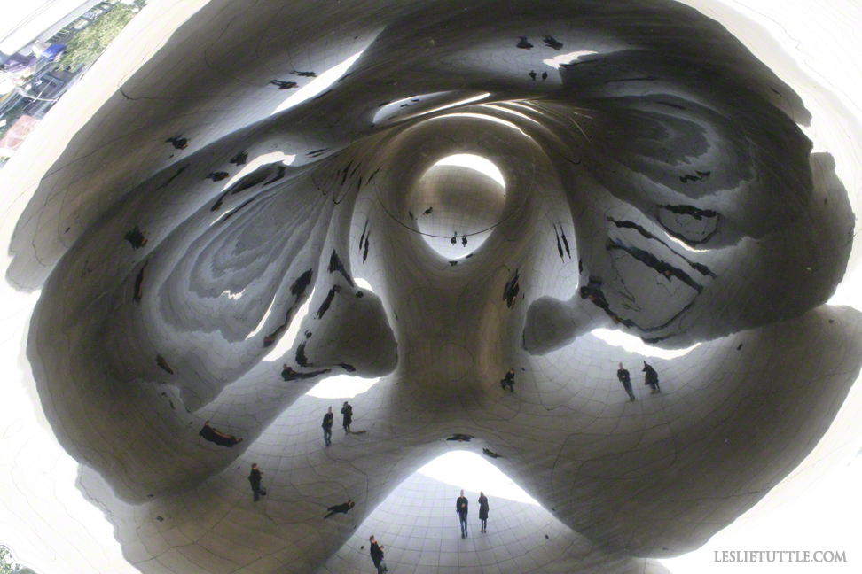 The Bean Omphalos Chicago Cloud Gate