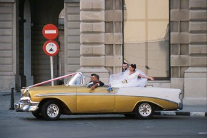 Bride en route