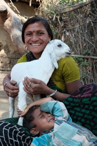 Mother with kids       