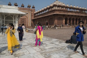 Fatehpur Sikri visitors      