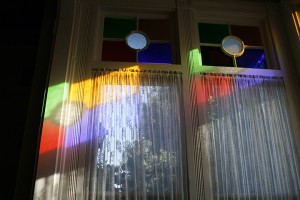 Through a glass brightly    